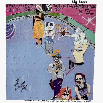 BIG BOYS "Now Matter How Long The Line Is" LP (T&G) Purple Vinyl